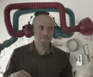 British designer Dominic Wilcox comes up with peculiar inventions.