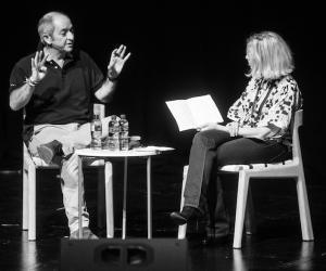 Nando's founder Robbie Brozin talks to Michelle Constant at Design Indaba Conference 2015