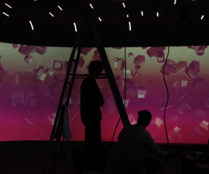 The act of spinning cotton candy becomes a multi-sensory experience with "feeding designer" Emilie Baltz's Cotton Candy Theremin