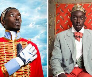 Senegalese photographer Omar Victor Diop is reviving the tradition of studio photography in Senegal, and recreating portraits of historical African leaders.