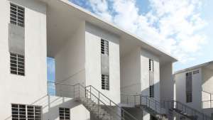 Alejandro Aravena: Elemental housing solution in Santa Catarina, Mexico. Photo: Ramiro Ramirez. 