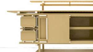 Gerrit Rietveld Buffet in Lego. 