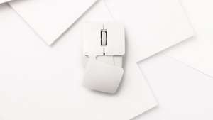 Kasane mouse by Nendo. Photo: Hiroshi Iwasaki. 