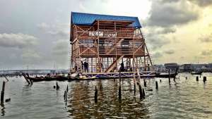 Makoko Floating School by NLÉ. Photo: cmapping.net. 