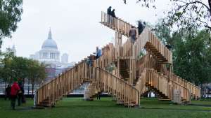 Endless Stair at London Design Festival. Photo: Susan Smart Photography. 