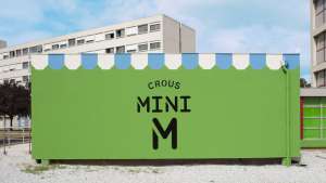 Mini M grocery store by Matali Crasset. 