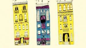 Apartment art print by Lauren Fowler. 