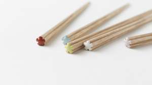 The Hanataba chopsticks by Nendo. Image: Akihiro Yoshida