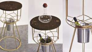 Zonnebloem Wine Serving Table by Haldane Martin. Image: Jan Verboom. 