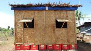 Paper log house by Shigeru Ban. 