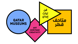 Qatar Museum logo and name by Wolff Olins. 