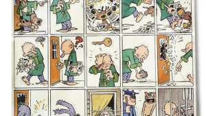 Bill Watterson's newest 15 panel cartoon strip.