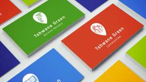 Tshwane Green Project logo and identity system designed by K&i Design Studio. 