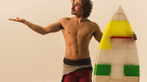 Jigsurf surfboard by Max Robotham