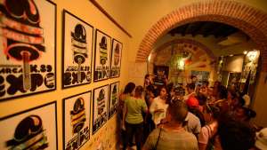 La Marca is a tattoo parlour and a visual art gallery. 
