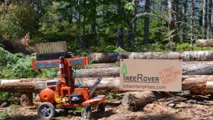 The TreeRover is an autonomous tree-planting robot. 
