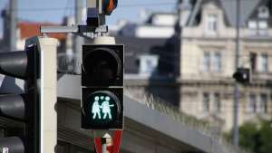 Vienna's same-sex traffic lights have become a movement toward tolerance. 