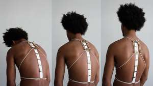 Design Academy Eindhoven graduate Jeffery Heiligers designed Posture – a clothing line tailored to prevent poor posture caused by leaning over your desk .