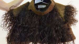 Alix Bizet, a French graduate at the Design Academy Eindhoven, has designed a collection of clothes made of human hair. 