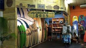 Greener surfer outlet
