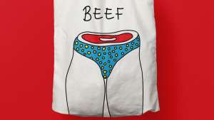 "Beef" by Helen Borg. 