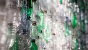 Plastics degrade over hundreds of years, harming the environment. 