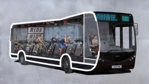 Ride2Rebel bus