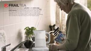 Callum Smith’s project FrailTea uses grip data from a kettle to monitor the health of elderly people who live alone