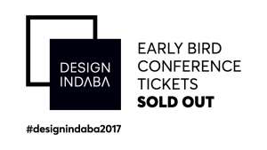 Design Indaba Conference early bird tickets sold out