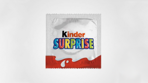 Kinder Surprise condom