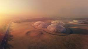The UAE in collaboration with Danish architect Bjarke Ingels reveals their blueprint for the Mars Science City expected to be built over the next one hundred years.