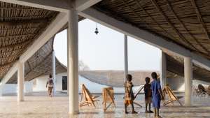 Cultural centre in Senegal by Toshiko Mori Architects