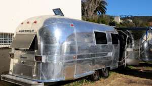 The Grolsch magnetic Airstream trailer.