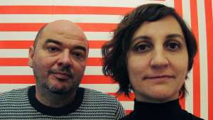 Roberto Feo and Rosario Hurtado of El Ultimo Grito. 
