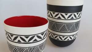 Ceramics by Linda Khuzwayo.
