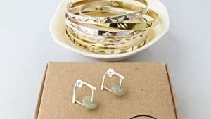 The delicate and unique pieces that make up the Maev Rose line are completely handmade and designed by Maeve Roseveare herself.