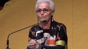 Rosita Missoni takes to the Design Indaba stage.